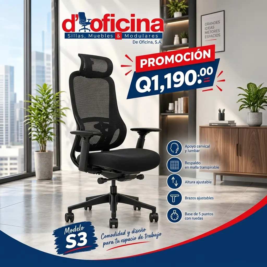 Oferta por tiempo limitado Sillas y Escritorios para tu oficina